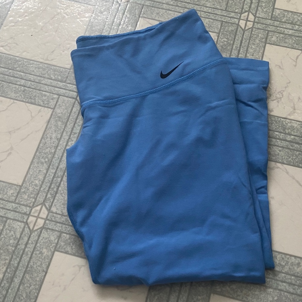 Nike Sky Blue Activewear Leggings